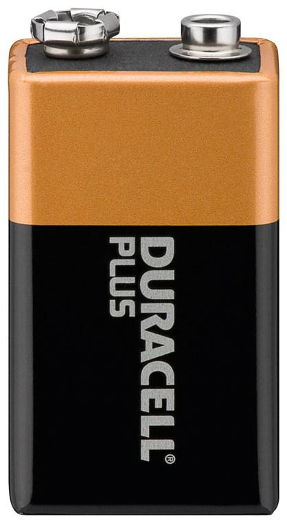 DURACELL PLUS POWER MN1604 9V ALKÁLI MANGÁN ELEM