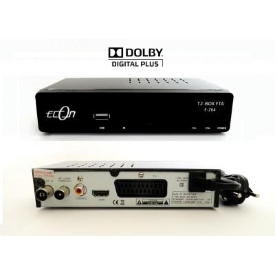 ECON T2/C-BOX E-265 földi/kábeles digitális vevőkészülék