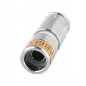 Cabelcon RG6 IEC kompressziós csatlakozó aljzat (anya) 4,9 mm