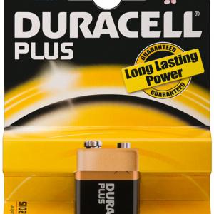 DURACELL PLUS POWER MN1604 9V ALKÁLI MANGÁN ELEM