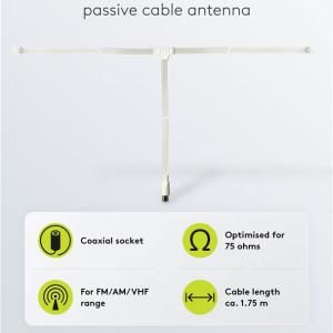 FM RÁDIÓ DIPOL ANTENNA Goobay 69850