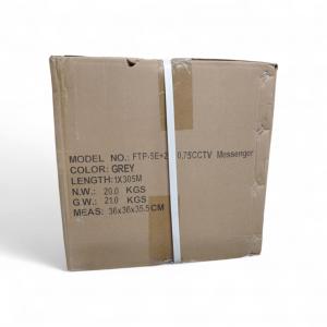 FTP-5E+2 0,75 CCTV Messenger feszítős réz kábel THB