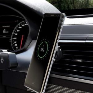 Goobay 66310 mágneses autós tartó vezeték nélküli töltéssel