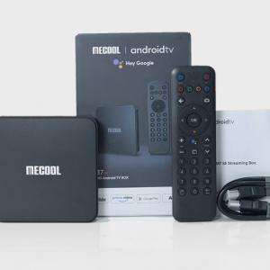 Mecool KM7 SE 2/32 Android Google TV box TV okosító