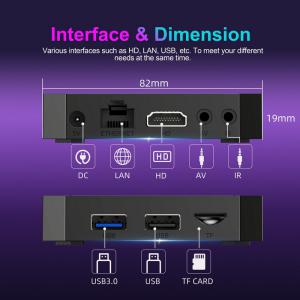 X96Q RK3518 négymagos Android TV Box – Android 14, 4K, WiFi, 2 GB RAM / 16 GB tárhely