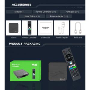 Z8 Pro Y5 Tv Box 2GB 16GB Android TV Box médialejátszó és TV okosító