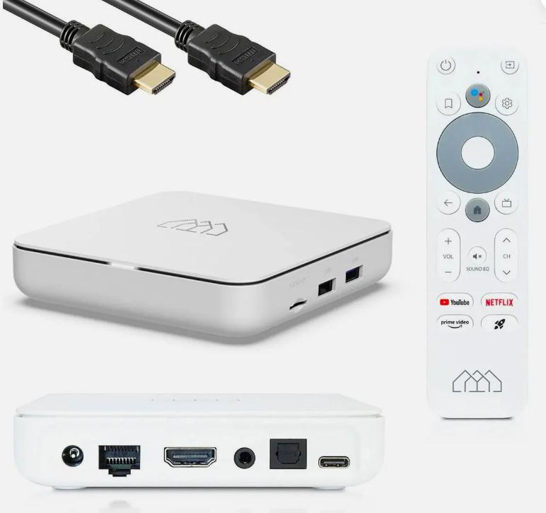 Homatics Box R 4 K Android TV Box TV okosító