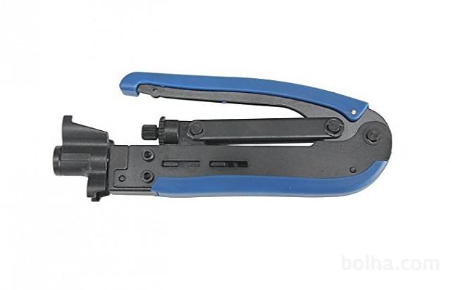 KOMPRESSZIÓS  FOGÓ  RG59, RG6, RG11