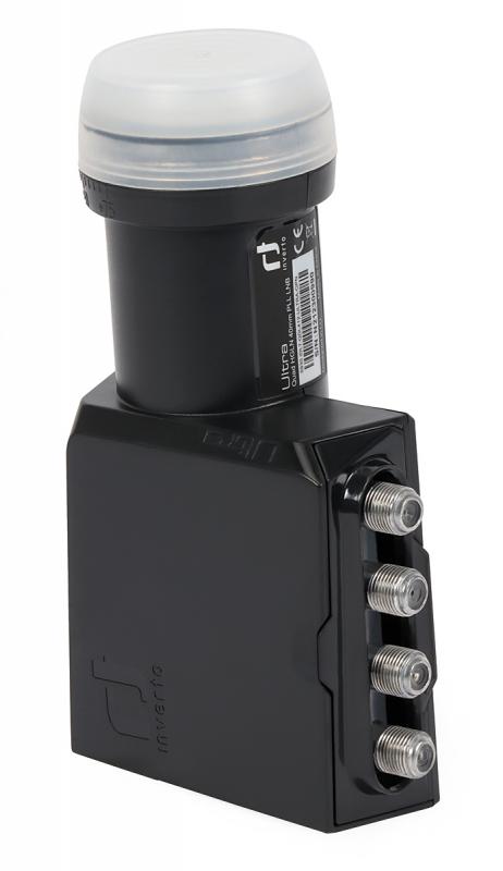 LNB QUAD INVERTO BLACK ULTRA HGLN PARABOLA FEJ