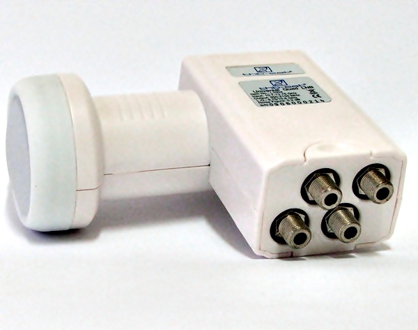 LNB QUAD THB SAT MŰHOLDVEVŐ PARABOLA FEJ