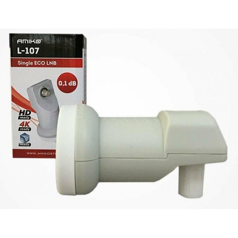 LNB Single Amiko Eco L-107 parabola fej konverter