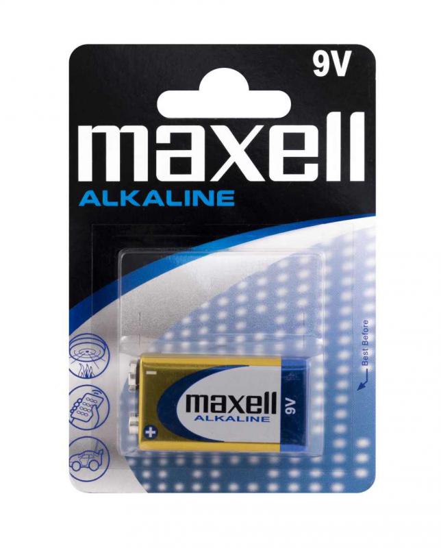 Maxell 9V alkáli elem 6LR61