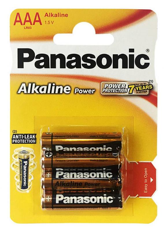 Panasonic alkáli elem AA (LR6) 4 darab/szett