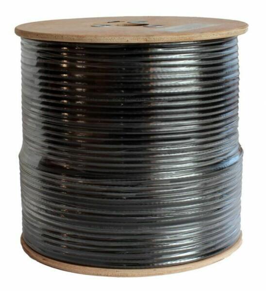 Teletronik RG6 T60-CCST fekete koaxiális kábel