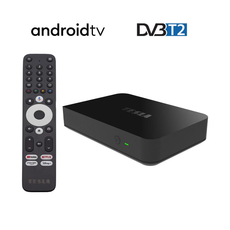 Tesla Mediabox XT850 Android TV box TV okosító és DVB-T földi vevő