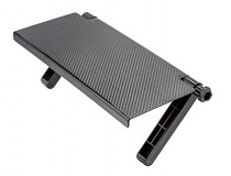 Állítható műanyag TV és monitor tartó polc