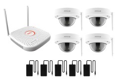 Amiko WIFI KIT - 4800 4 kamerás vezeték nélküli megfigyelőrendszer (2MP, 9CH NVR)