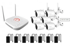 Amiko WIFI KIT-6900 6 kamerás vezeték nélküli Full HD megfigyelőrendszer