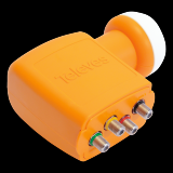LNB Quattro offset 4 kimenetes: Hh-Vh-Hl-Vl Televes 747701