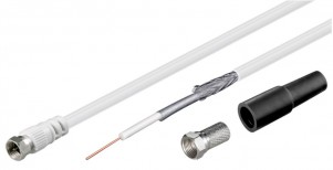 RG-6 KOAXIÁLIS KÁBEL SZETT GOOBAY CCS 100 dB 10 MÉTER