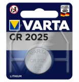 VARTA CR2025 lítium gombelem – 1 db bliszteres csomagolás