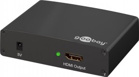 VGA+RCA/HDMI KONVERTER GOOBAY