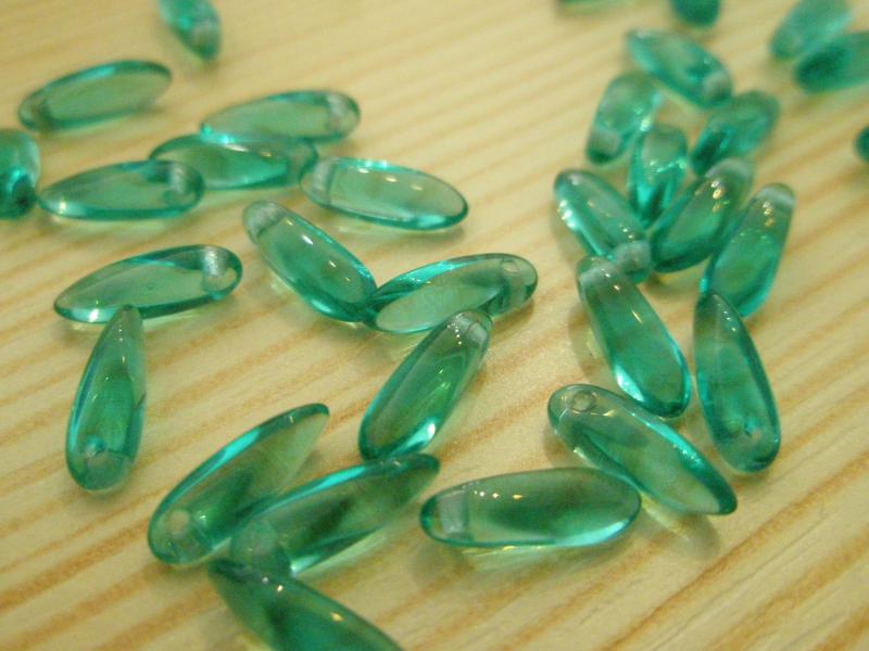 3 x 11 mm zöldeskék