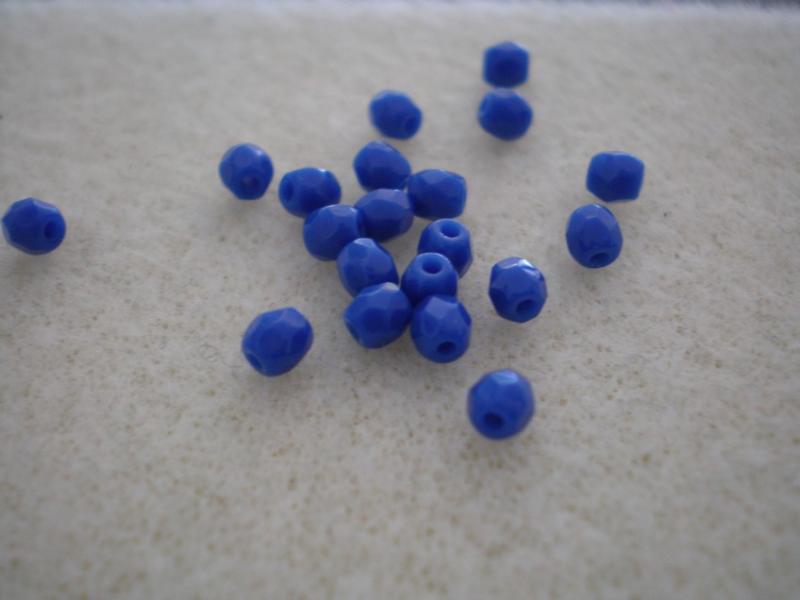 3mm Opak kék