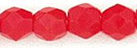 3mm Opak piros