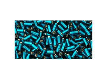 3mm Silver lined teal
