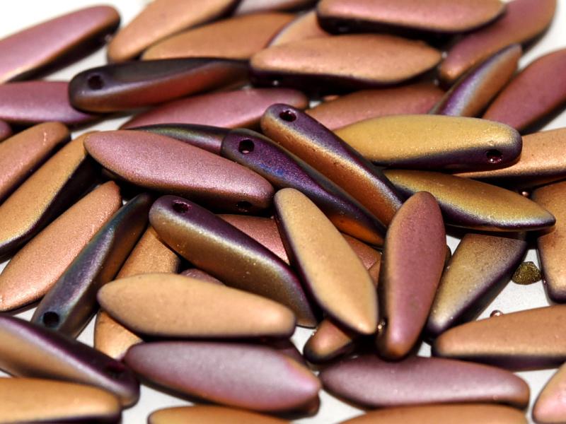 5 x 16 mm Crystal Full Capri Rose Matted