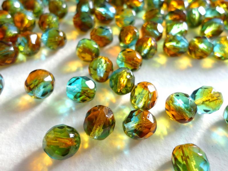8mm green/amber/blue