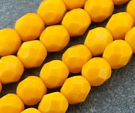 8mm opaque sunflower