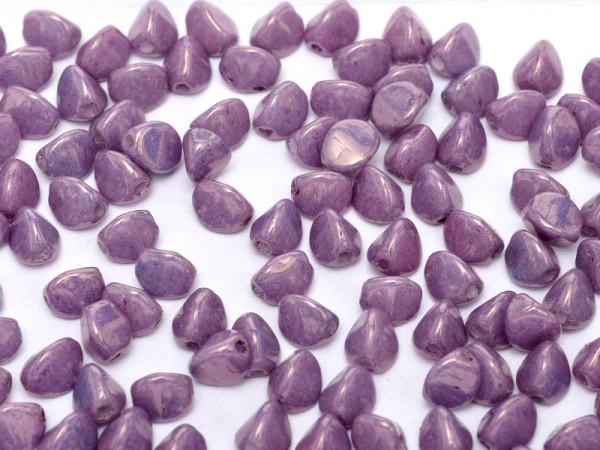 Alabaster Travertin Purple pinch gyöngy