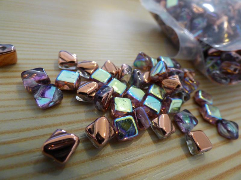 Crystal copper rainbow