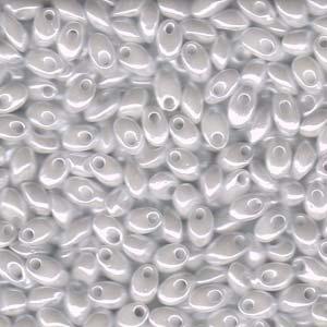 Long magatama White pearl ceylon