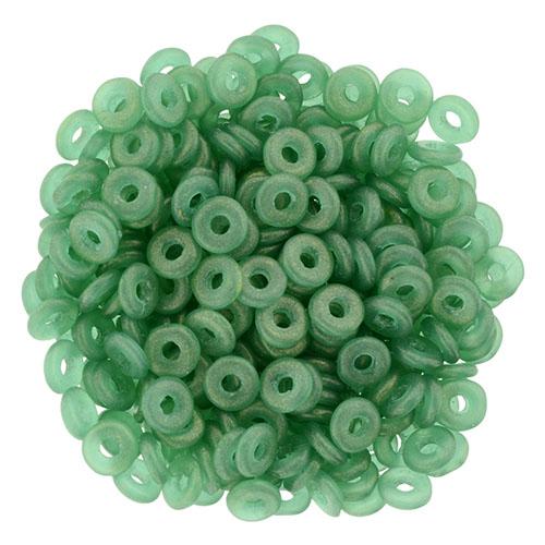 O gyöngy Sueded Gold Atlantis Green