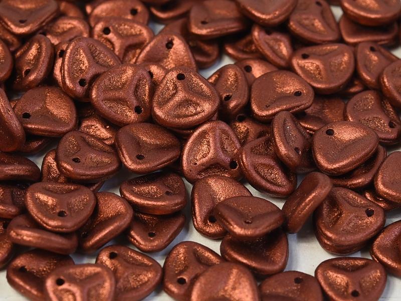Rose Petal copper 8x7mm