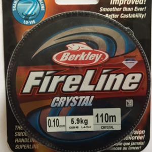 Fireline 0.1mm 110m (120yd) Crystal Clear