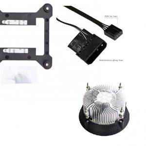 Hűtőventilátor ledes  Proceszor hűtő LGA1200/1150/1151/1155/1156