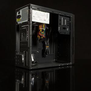 NBASE N3 OFFICE Micro ATX számítógépház + N400W