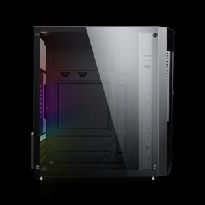 Számítógépház Deathmatch 3 RGB (fekete, ablakos,