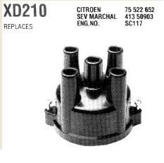 gyújtás elosztófedél Citroen CX2000 , cx2400 74-83