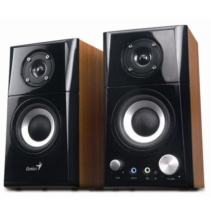 Hangszóró  Genius SP-HF 500A 2.0 barna fadobozos 14w