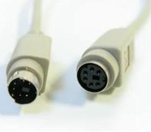 Keyb. PS2 Hosszabbító 2m (6m/6p) CABLE-132