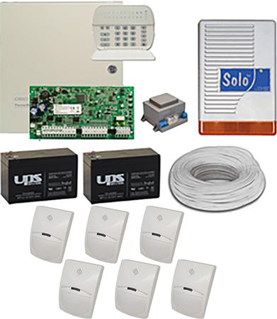 Komplett riasztó rendszer DSC PC1616 + PK5516