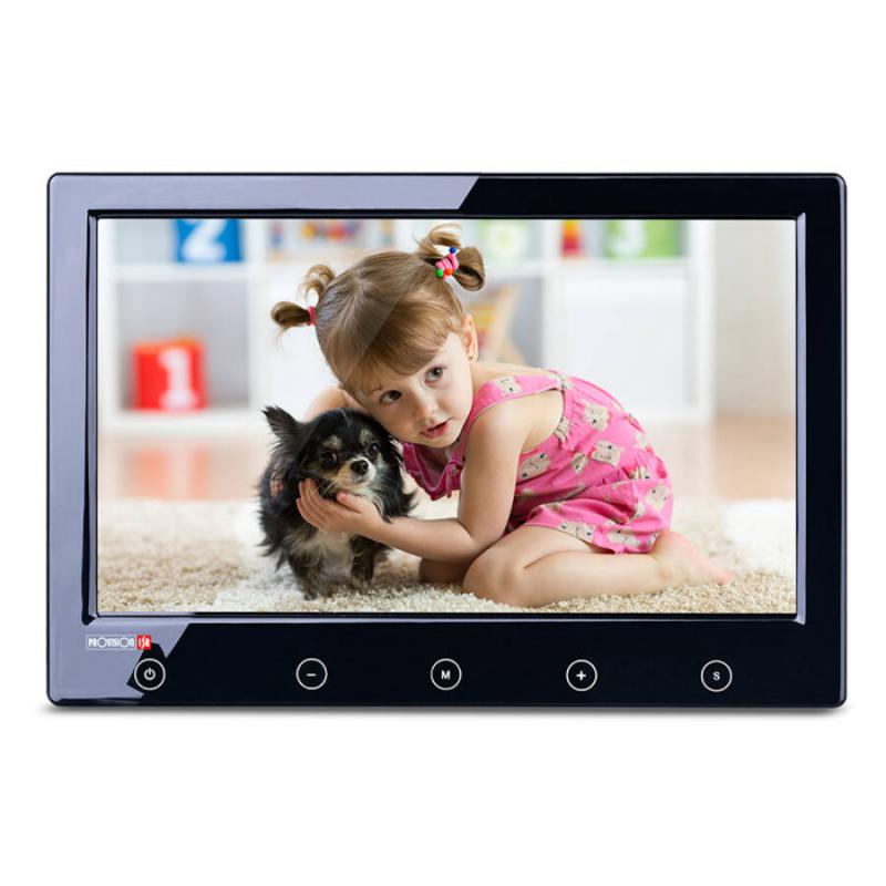 Monitor, 9'-os 1024x600 (16:9 képarányú) TFT LCD 12V