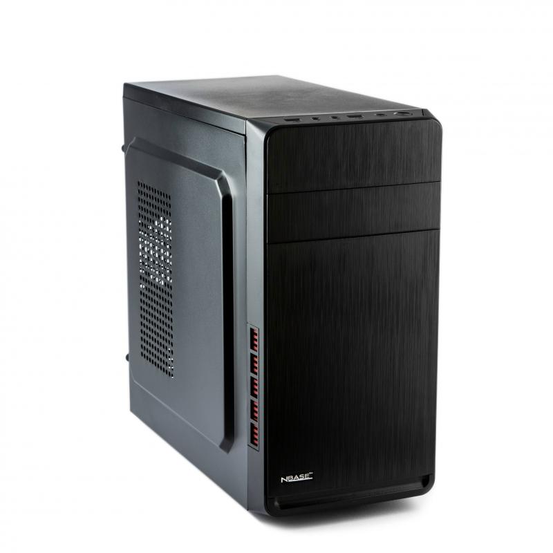 NBASE N3 630 Micro ATX számítógépház + N450W tápegység
