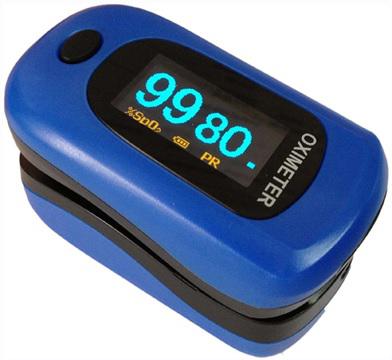 Oxigénszaturáció, pulzusszám- és intenzitásmérés  POD-2