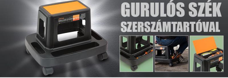 Szerszámos láda, gurulós, ráűlhetős 150kg